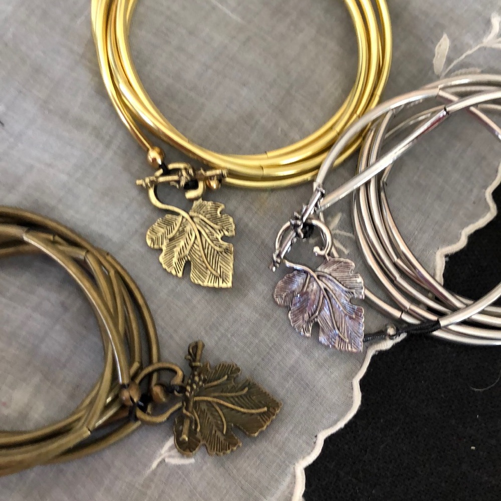 These custom made bracelets are beautifully unique